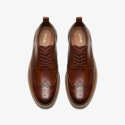 Aldwin Limit Brogue Mid Tan Leather