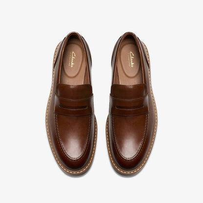Aldwin Step Loafer Mid Tan Leather