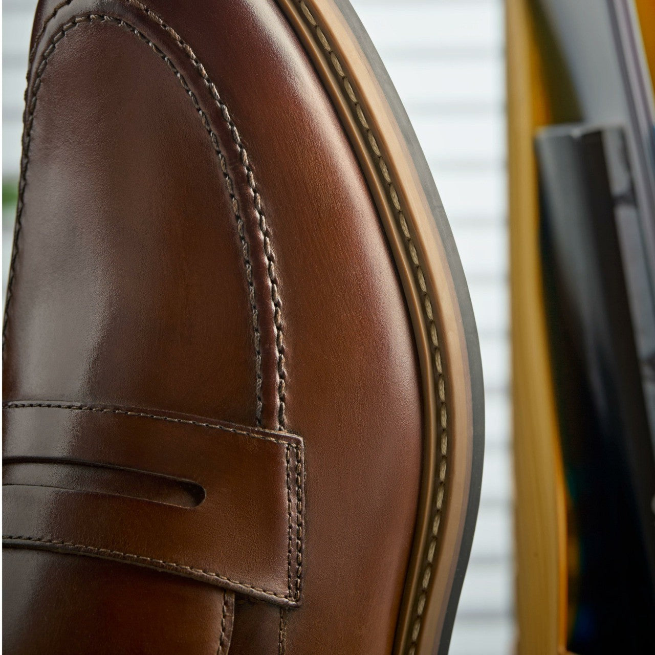 Aldwin Step Loafer Mid Tan Leather