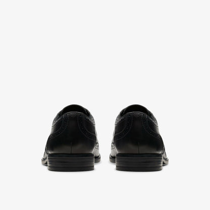 Brandon Limit Brogue Black Leather