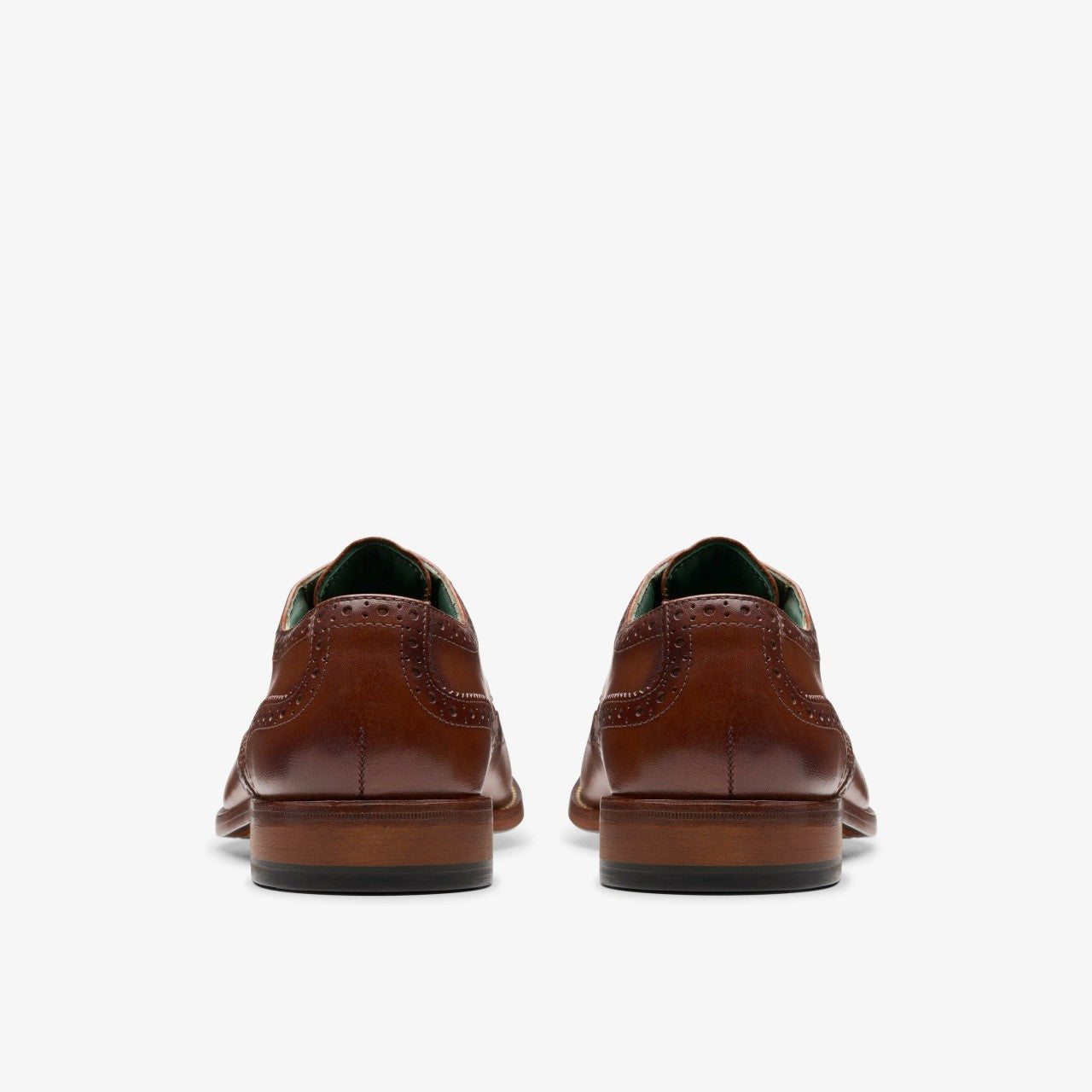 Craft James Tip Brogue Mid Tan Leather