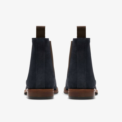 Craft James Top Chelsea Boot Navy Suede