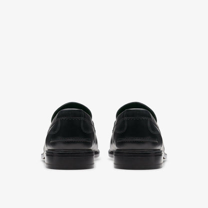 Craft James Lo Loafer Black Leather