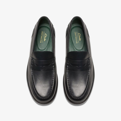 Craft James Lo Loafer Black Leather