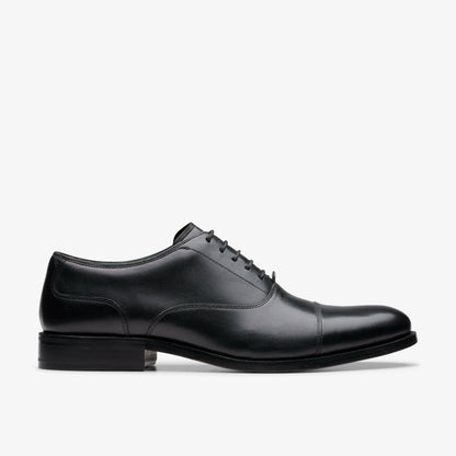 Craft James Cap Black Leather