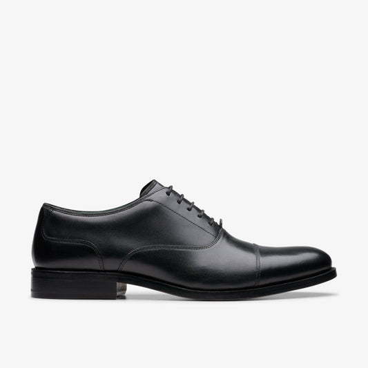 Craft James Cap Black Leather