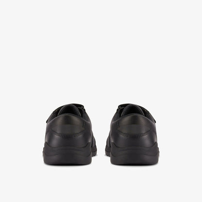Daze Step 2 Youth Black Leather