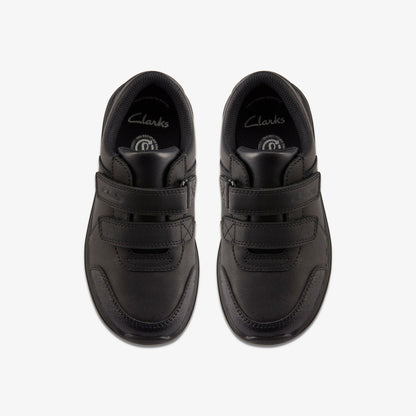 Daze Step 2 Kid Black Leather