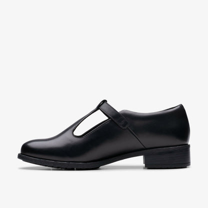 Havisham Bar Black Leather