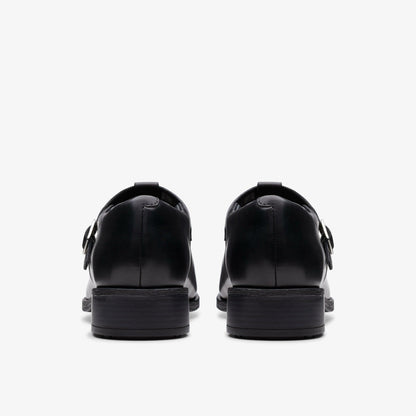 Havisham Bar Black Leather