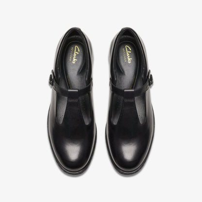 Havisham Bar Black Leather