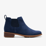 Navy Suede