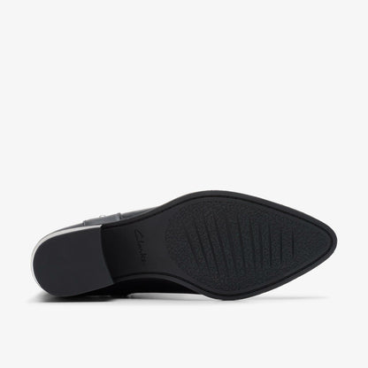 Morzine Rise Black Leather