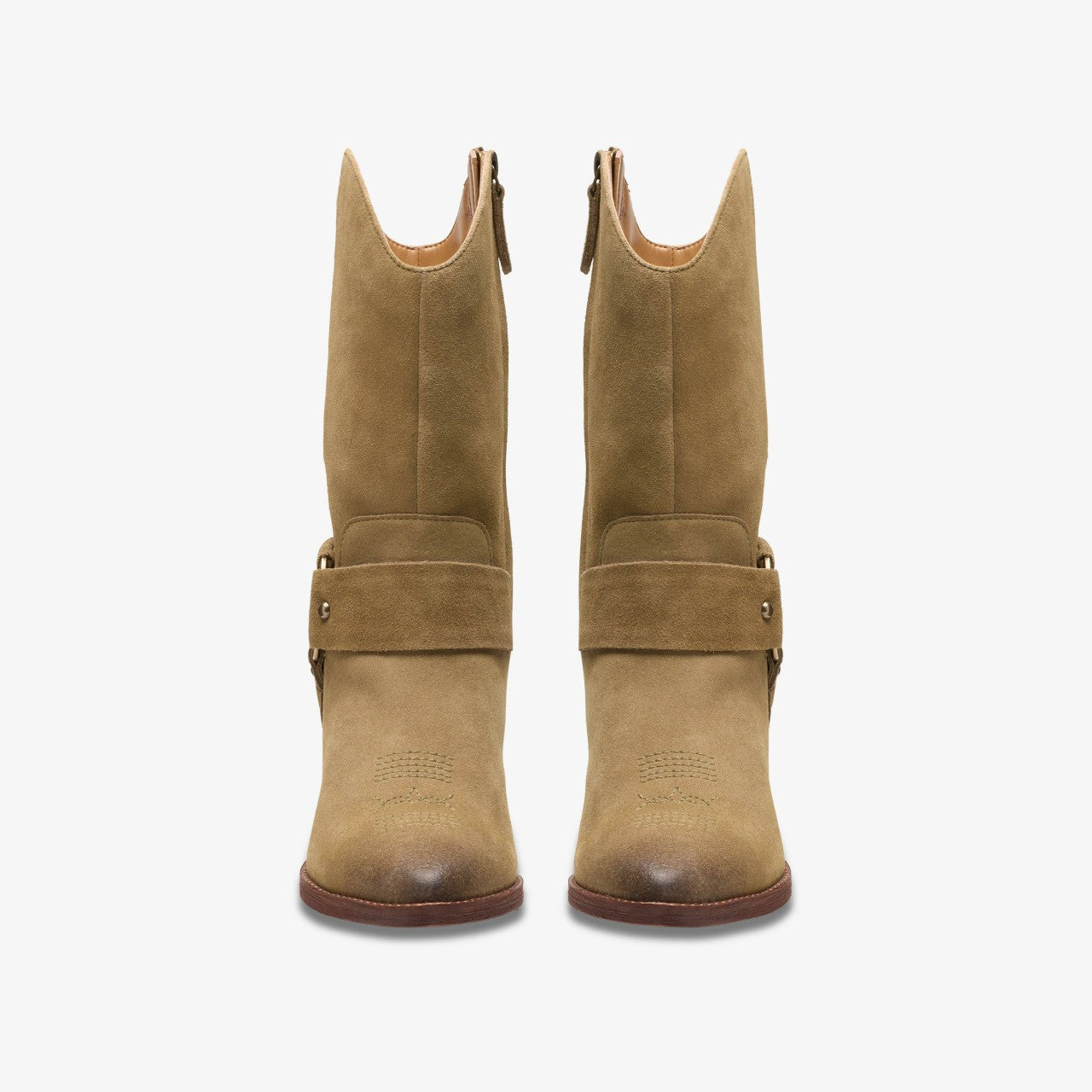 Morzine Rise Dark Sand Suede