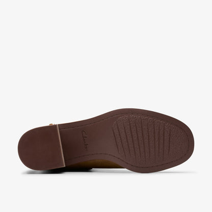 Chamberly Top Walnut Suede