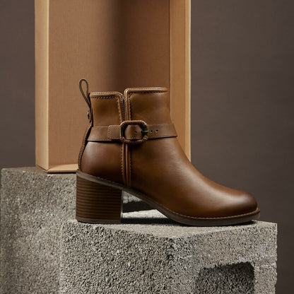 Chamberly Trim Mid Tan Leather