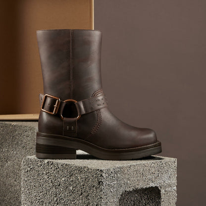 Rebelle Up Walnut Leather