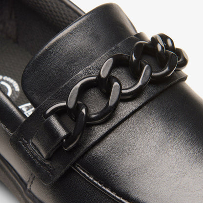 Evyn Walk Kid Black Leather
