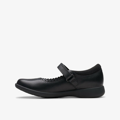 Etch Pure Kid Black Leather