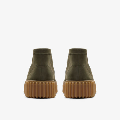 Torhill Moss Dark Green Nubuck