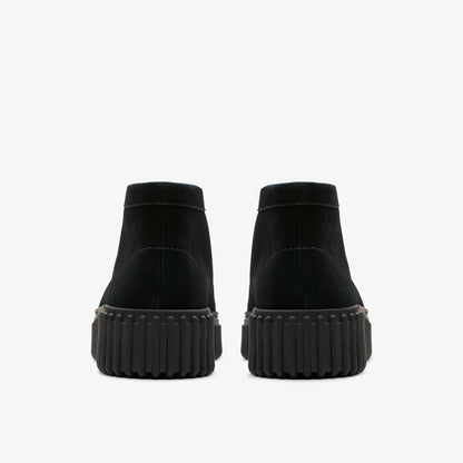 Torhill Moss Black Suede