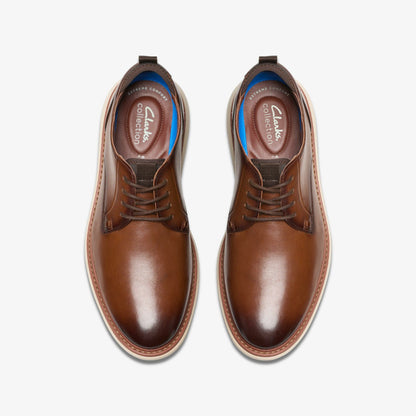 Brantin Plain Dark Tan Leather