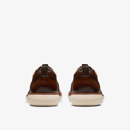 Brantin Plain Dark Tan Leather
