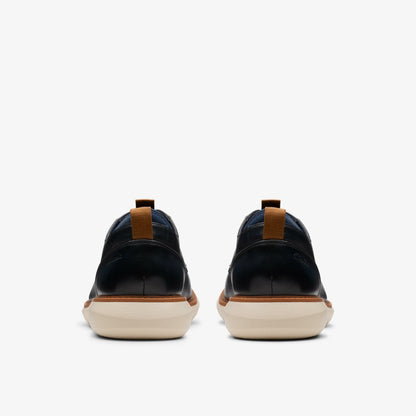 Brantin Plain Navy Leather