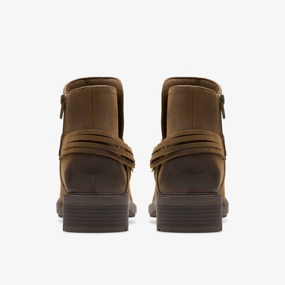 Hearth Kaylie Ankle Boot Mushroom Oily