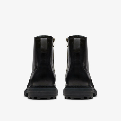 Clarkridge Hi Black Leather