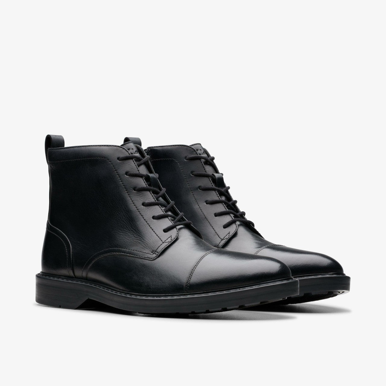 Aldwin Cap Black Leather