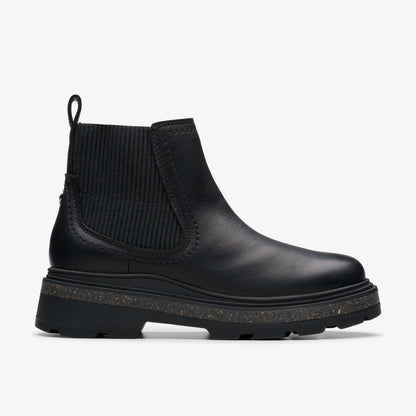 Hencroft Step Waterproof Black Leather