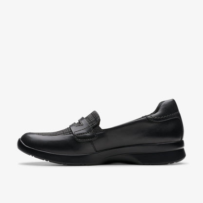 Ellowyn Penny Black Leather - US 6209