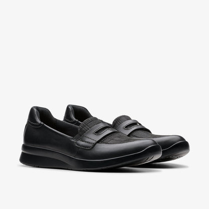 Ellowyn Penny Black Leather - US 6209