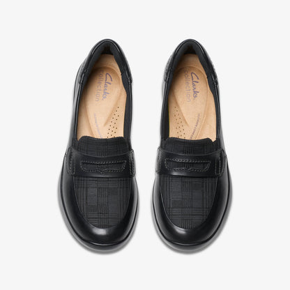 Ellowyn Penny Black Leather - US 6209