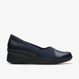 Navy Leather