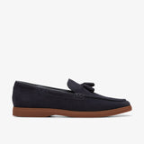 Navy Suede