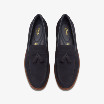 Torford Tassel Navy Suede
