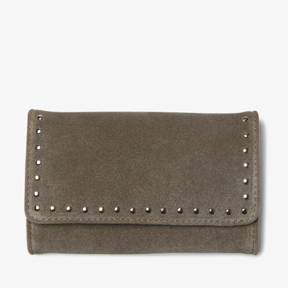 Roslyn Utility Dark Grey Suede