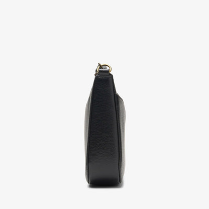 Topsham Willow Black Leather
