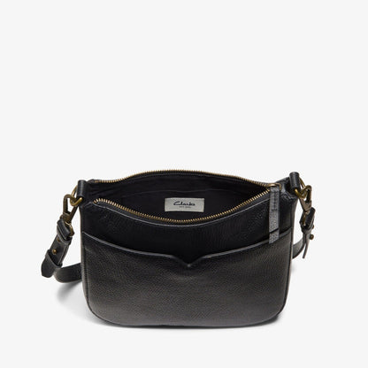 Topsham Willow Black Leather