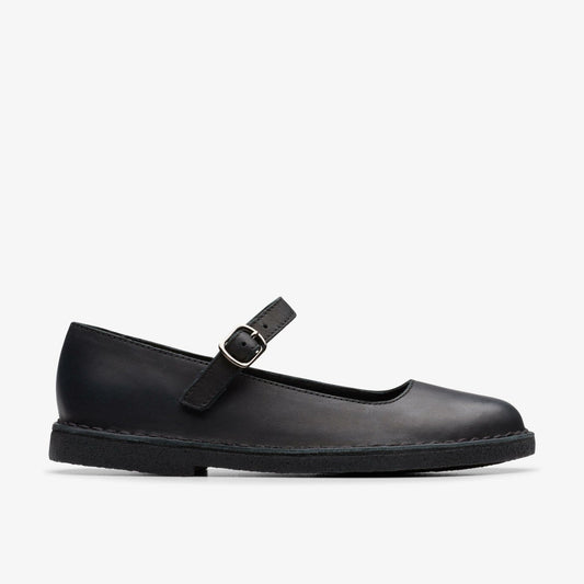 Desert Jane Black Leather