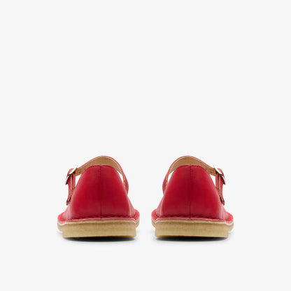 Desert Jane Red Leather