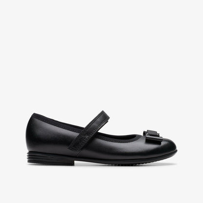 Finja Tap Kid Black Leather