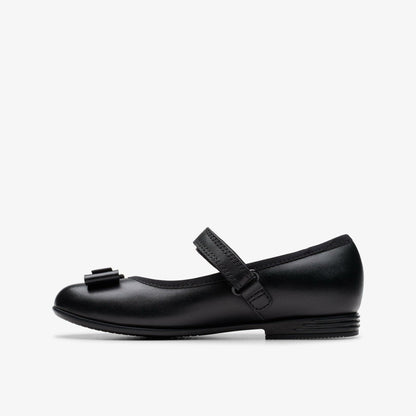 Finja Tap Kid Black Leather