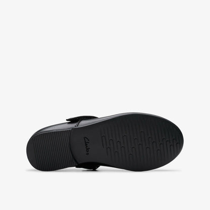 Finja Tap Kid Black Leather