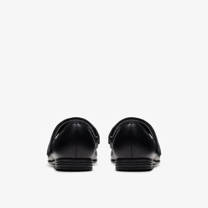 Finja Tap Kid Black Leather