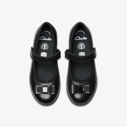 Finja Tap Kid Black Leather