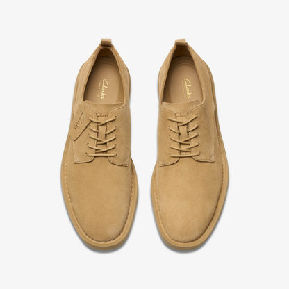 Martock Lace Dark Sand Suede