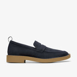 Navy Suede